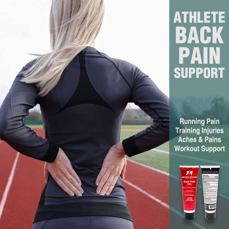 Back Pain Gel for Muscle and Joint Pain - 4oz